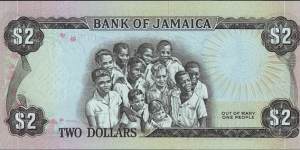 Banknote from Jamaica