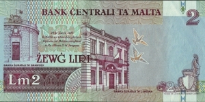 Banknote from Malta