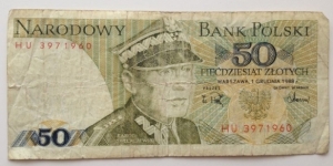 50 Zloty Banknote