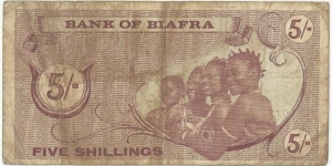 Banknote from Biafra