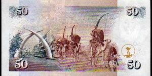 Banknote from Kenya