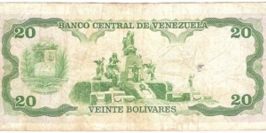 Banknote from Venezuela