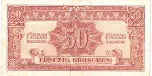 50 Groschen(Alliierte Militärbehörde 1944) Banknote