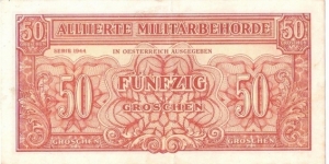 Banknote from Austria