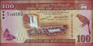 Sri Lanka 2010 100 Rupees. Banknote