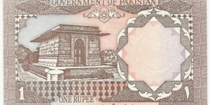 Banknote from Pakistan