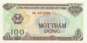 VietNam 100 Dong 1991 Banknote