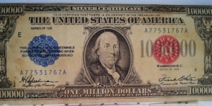 Banknote from USA