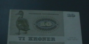 Banknote from Denmark