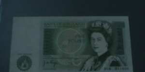 United Kingdom, 1 pound 1981 Banknote