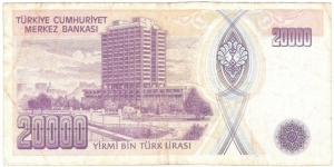 Banknote from Turkey