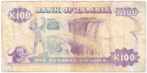 Banknote from Zambia