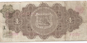 Banknote from Mexico