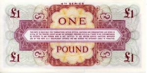 Banknote from United Kingdom