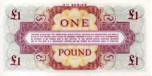 Banknote from United Kingdom