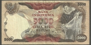 5000 Rupiahs Nelayan: Fisherman Series Banknote