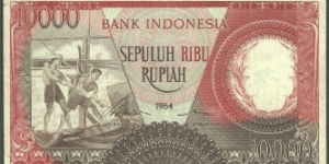 1000 Rp Pekerja: Worker Series on Red Edition Banknote