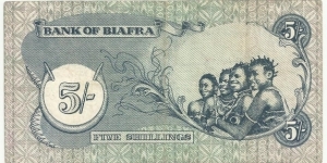 Banknote from Biafra