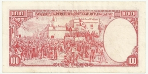 Banknote from Uruguay