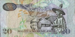 Banknote from Lesotho