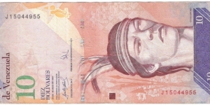 10 Bolivares Banknote