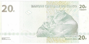 Banknote from Congo