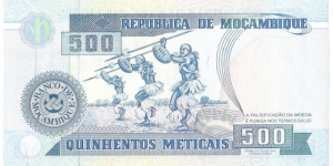 Banknote from Mozambique