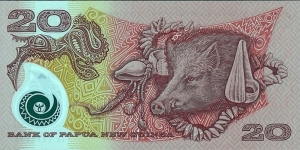 Banknote from Papua New Guinea