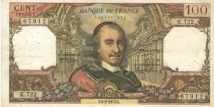 100 Francs Corneille Banknote