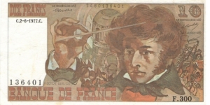 10 Francs Berlioz Banknote