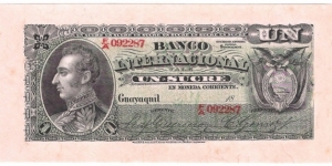 1 Sucre(1892) Banknote