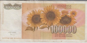 Banknote from Yugoslavia