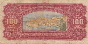 Banknote from Yugoslavia