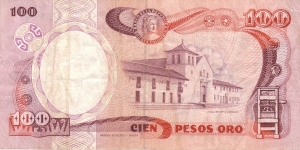 Banknote from Colombia