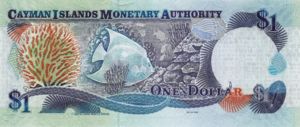 Banknote from Cayman Islands