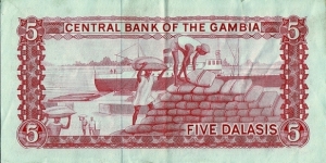 Banknote from Gambia