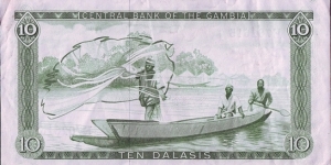 Banknote from Gambia