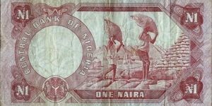 Banknote from Nigeria