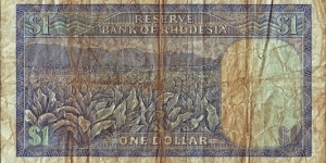 Banknote from Rhodesia