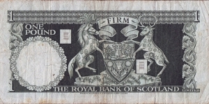 Banknote from Scotland