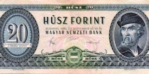 20 Forint Hungary  Banknote