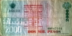 Banknote from Colombia