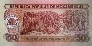 Banknote from Mozambique