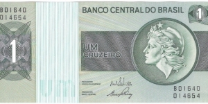 1 Cruzeiro(1970) Banknote