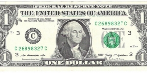1 Dollar(Philadelphia/
Pennsylvania 2009) Banknote