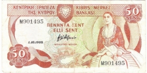 50 Cent(1988) Banknote