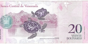 Banknote from Venezuela