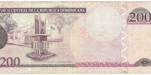 Banknote from Dominican Republic