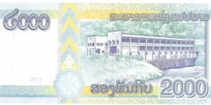 Banknote from Laos