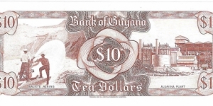 Banknote from Guyana